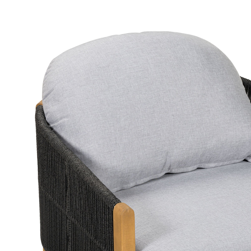 Grotta - Outdoor Wood Club Chair (Set of 2)