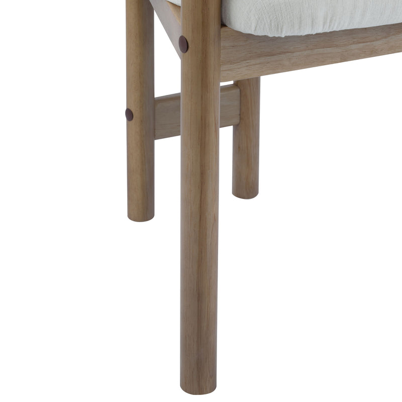 Upholstered Arm Dining Chairs (Set of 2)