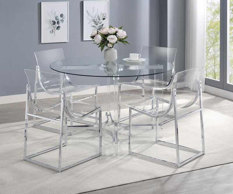 Adino - Acrylic Dining Side Chair (Set of 2)