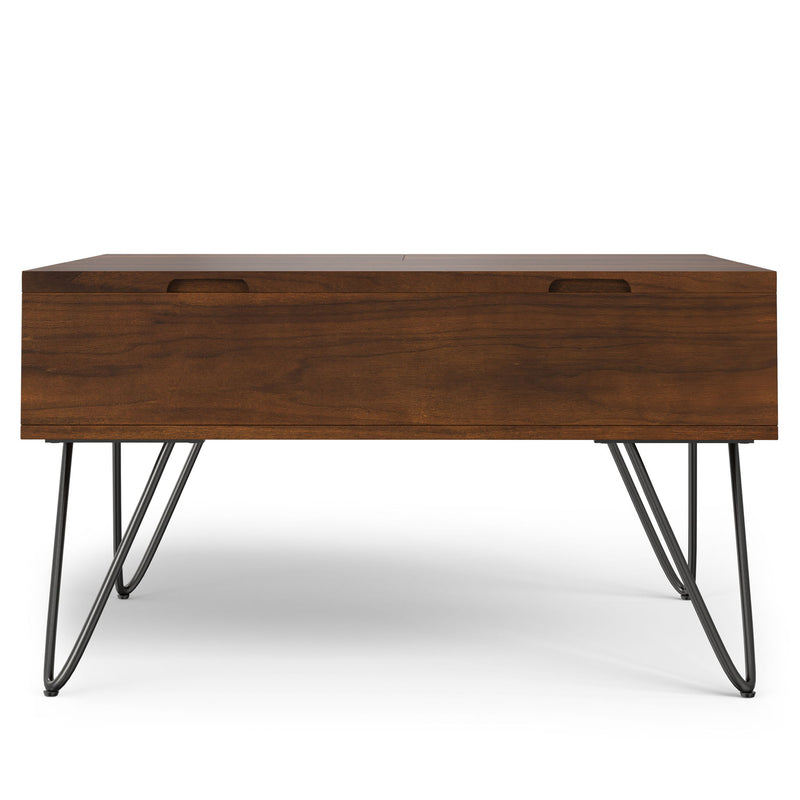 Hunter - Square Lift Top Coffee Table - Walnut