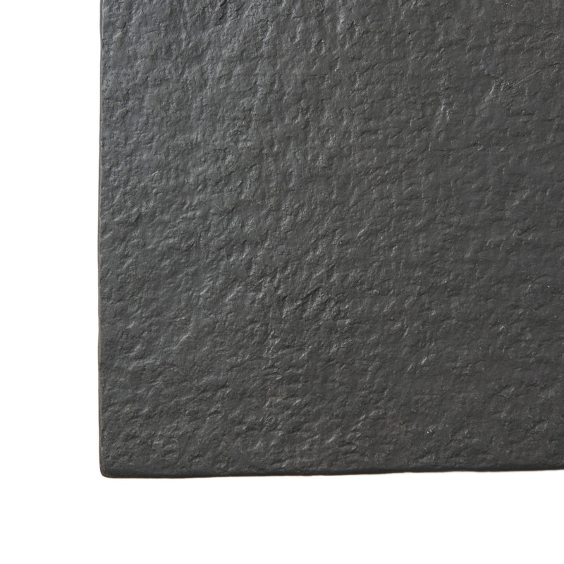 Contemporary Rectangle Fire Pit 50, 000 Btu Magnesium Oxide - Stone Gray