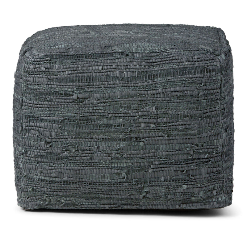 Fredrik - Handcrafted Square Pouf