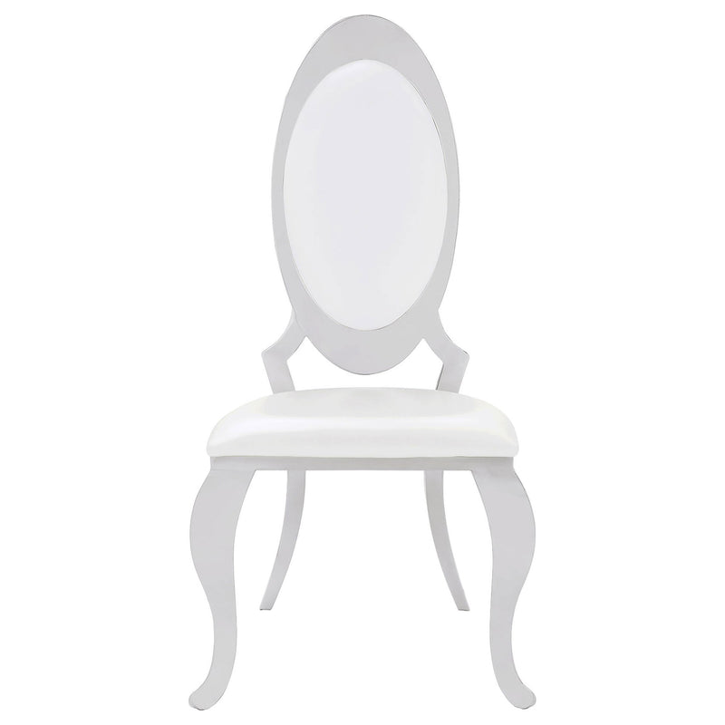 Chester - Upholstered Dining Side Chair (Set of 2) - Creamy White