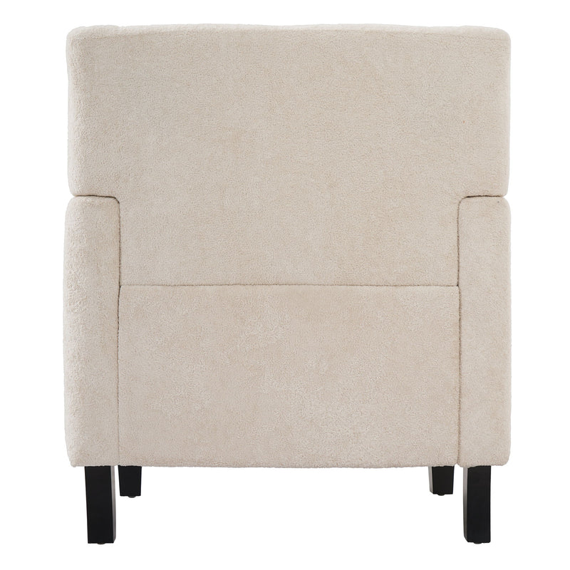 Modern Tufted Upholstered Accent Chair For Living Room
