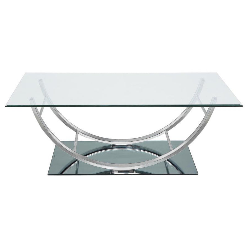 Danville - Glass Top Coffee Table Set