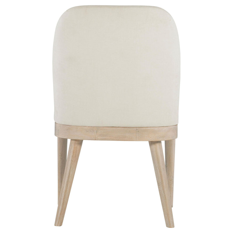 Solano Upholstered Dining Side Chair Beige (Set of 2)