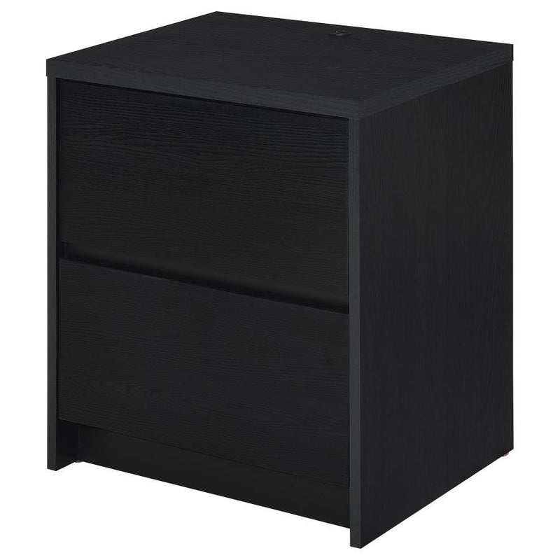 Westpark - 2-Drawer Nightstand LED Lights And USB