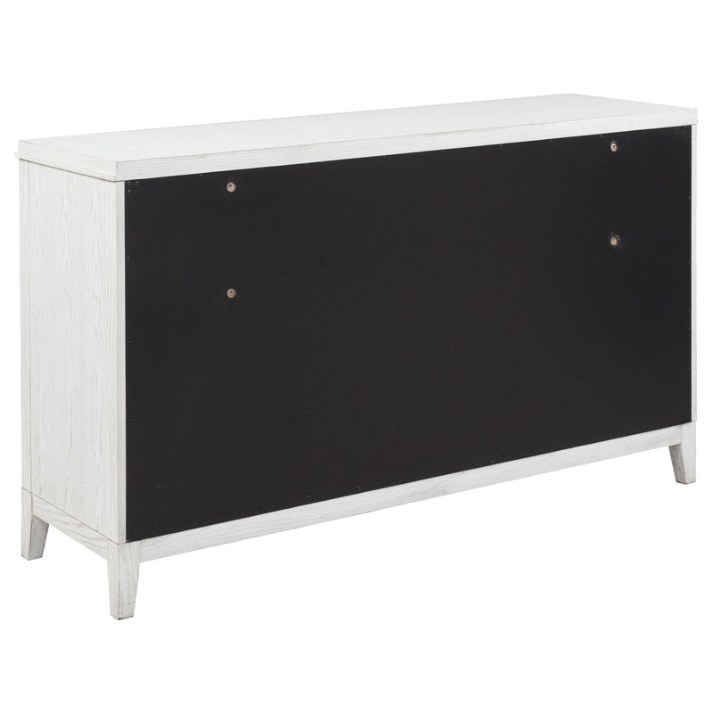 Marielle 4-piece Cal King Bedroom Set Distressed White