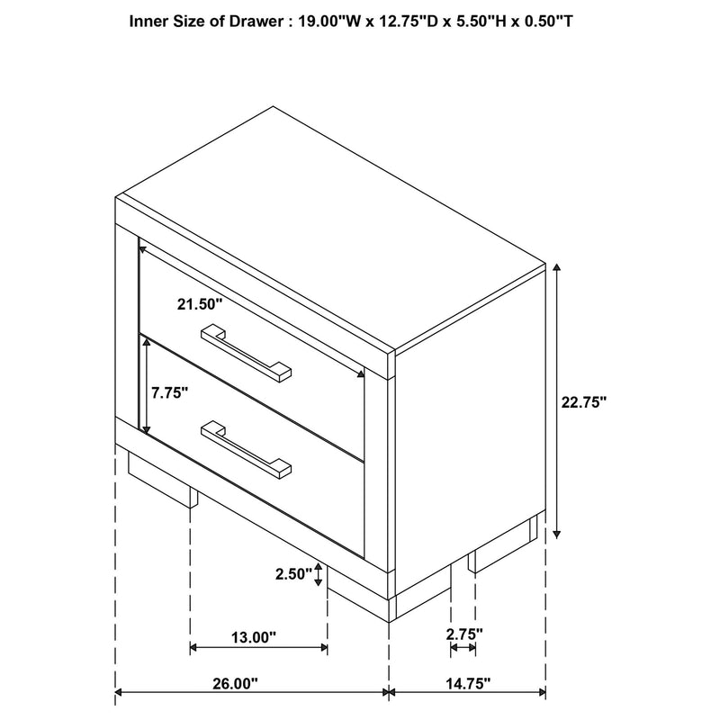 Tokyo - LED Bedroom Set