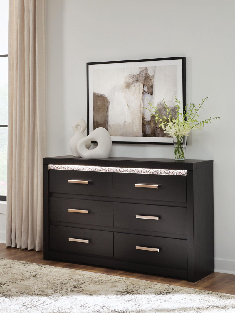 Shoralli - Six Drawer Dresser
