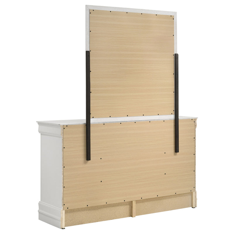6 Drawer Dresser With Mirror