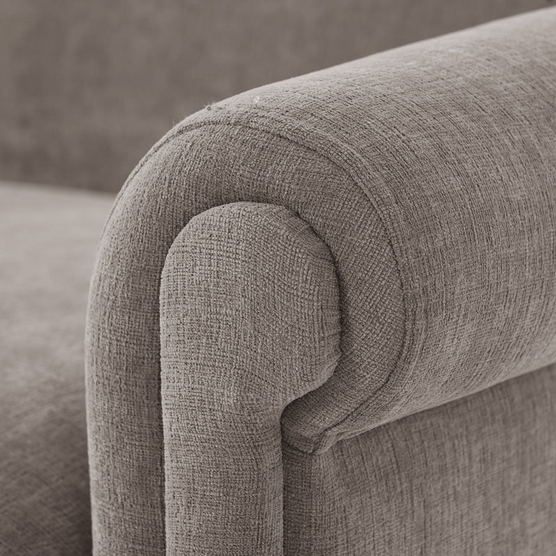 Loveseat Sofa, 2 Seater Couch With Rolled Arms