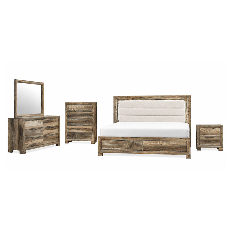 Callisie - Chest With 5 Drawers - Brown