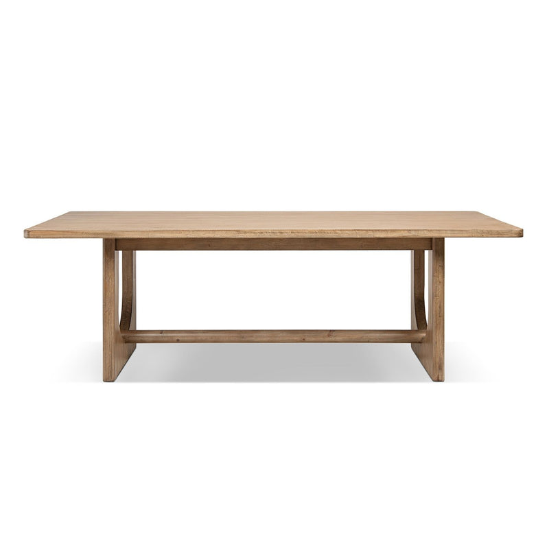 Turnkey - 8 Seater Dining Table - Antique Brown