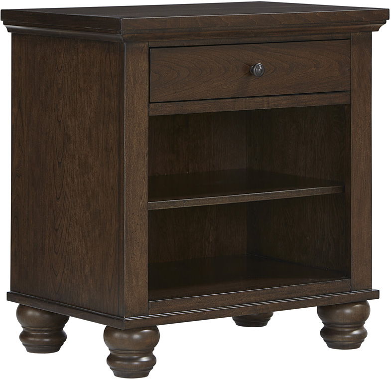 Cambridge Cherry 1 Drawer Nightstand