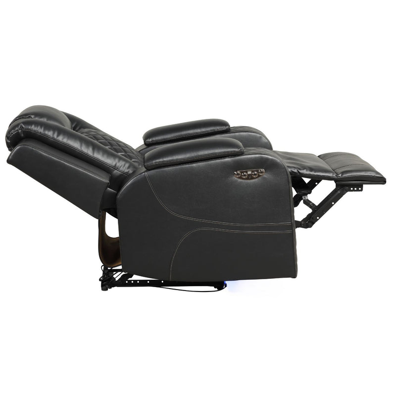 Benz - LED & Power Recliner Chair With Adjustable Headrest