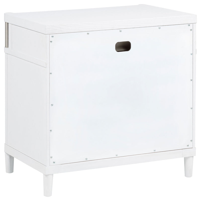 Robinson - 3 Drawer Nightstand - White