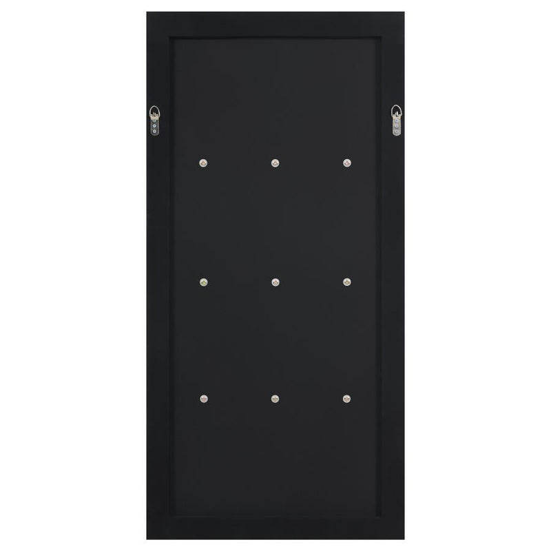 Oriel - Rectangular 3-Shelf Wall Mirror - Silver