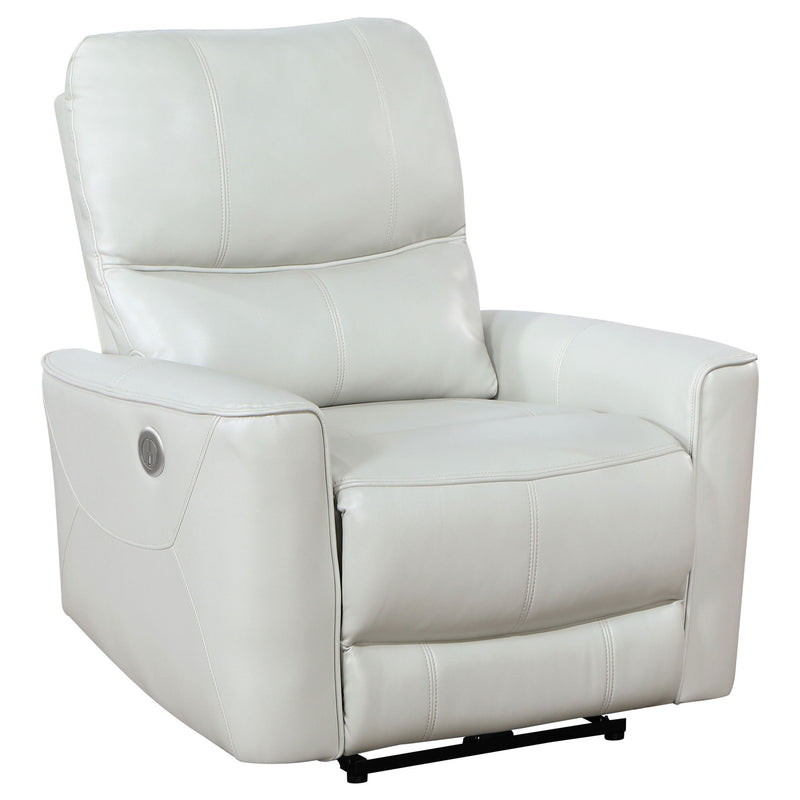 Amberly - 3 Piece Power Reclining Sofa Set - Light Gray