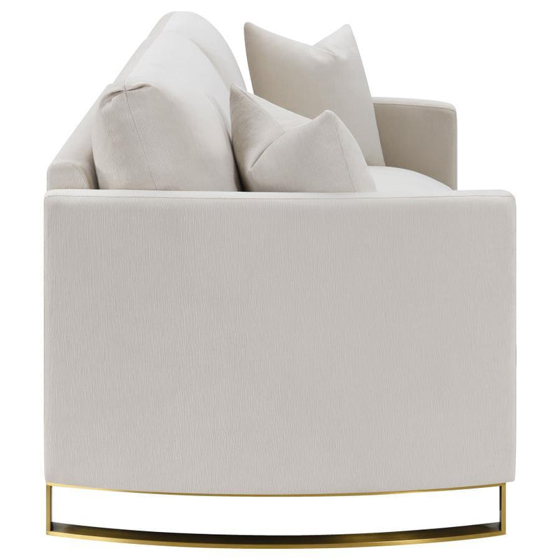 Corliss - Upholstered Arched Arm Loveseat