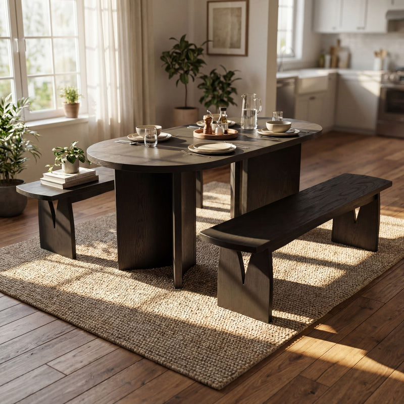 Oval Dining Set
