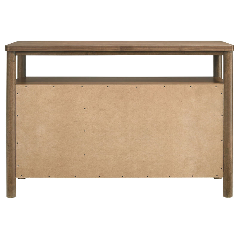 Graham - Sideboard With Open Shelf - Walnut
