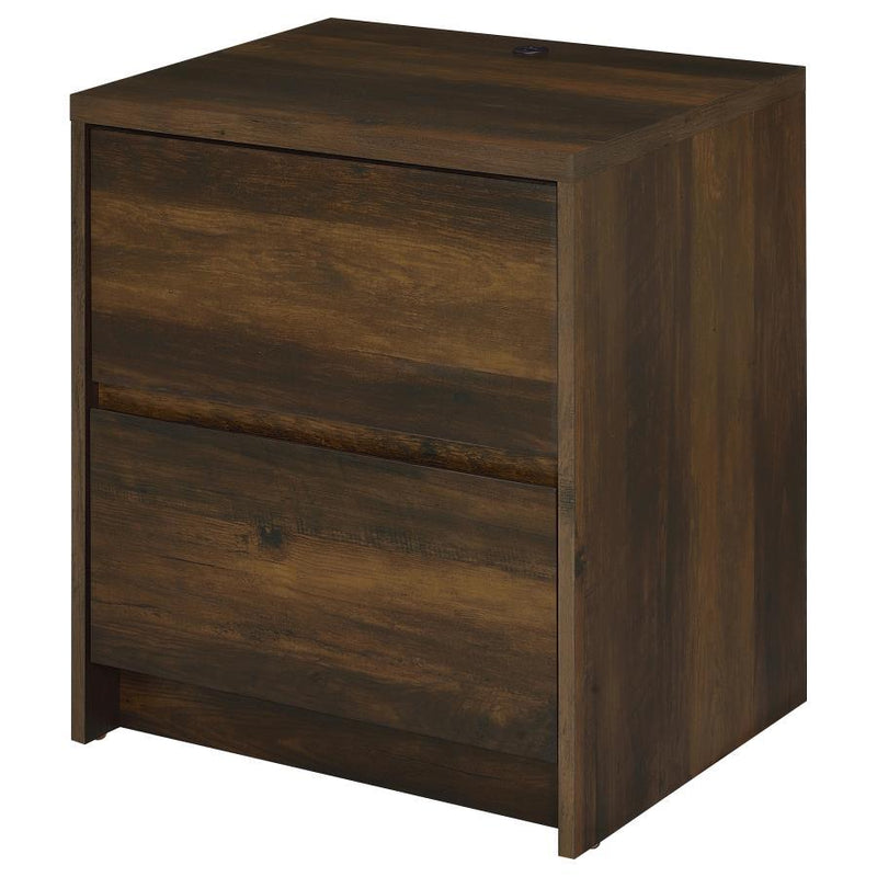 Westpark - 2-Drawer Nightstand LED Lights And USB