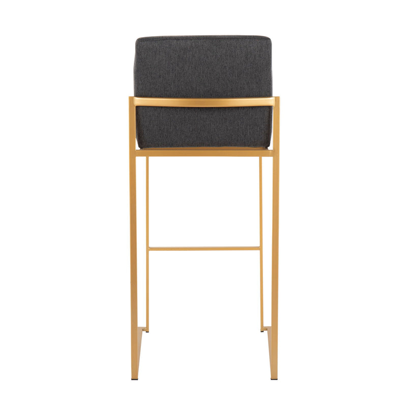 Fuji - Contemporary Design High Back Barstool