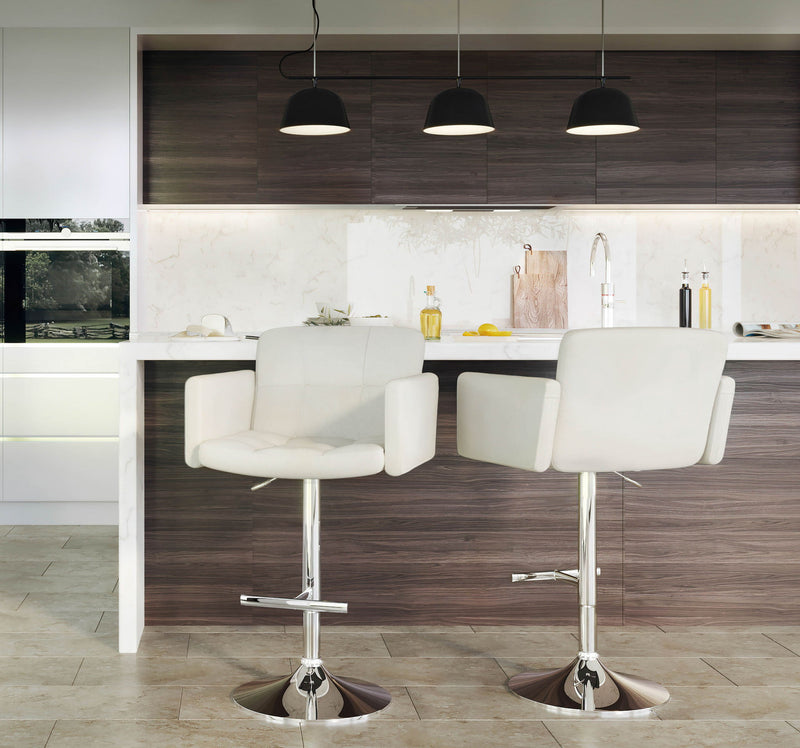 Stout - Contemporary Adjustable Barstool With Swivel