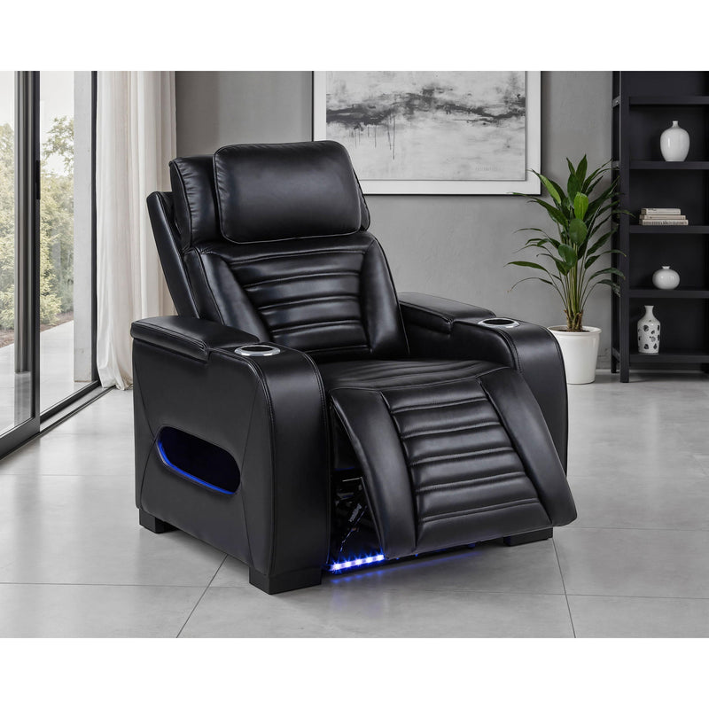 Isadora - Power Recliner With Dual Power Adjustments - Black
