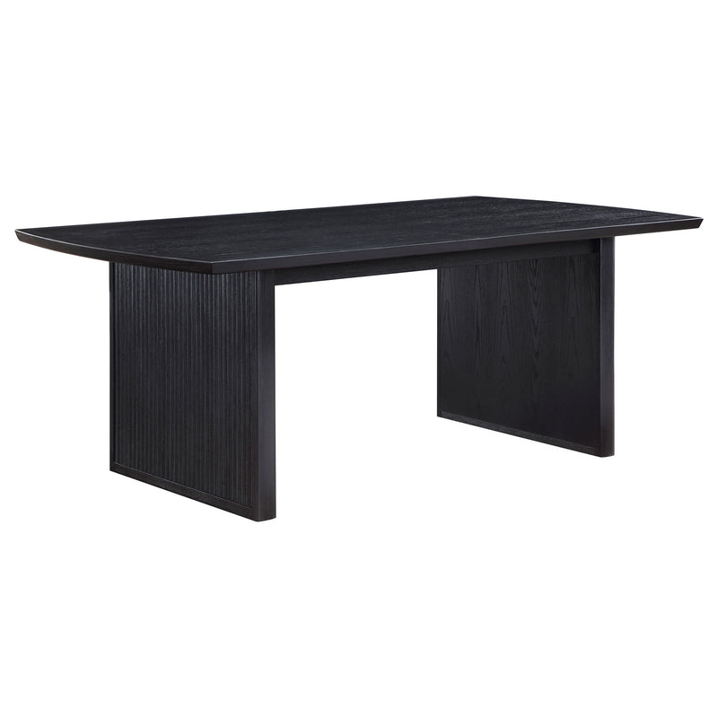 Mason - Removable Extension Leaf Dining Table - Black