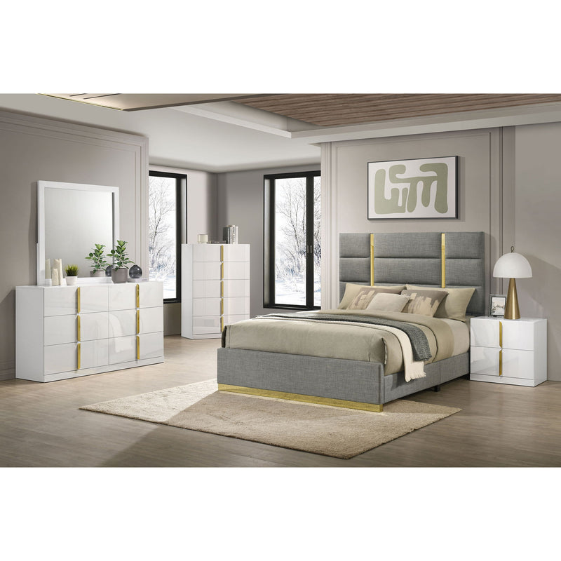 Lauryn - 6 Drawer Dresser Cabinet - Gloss White