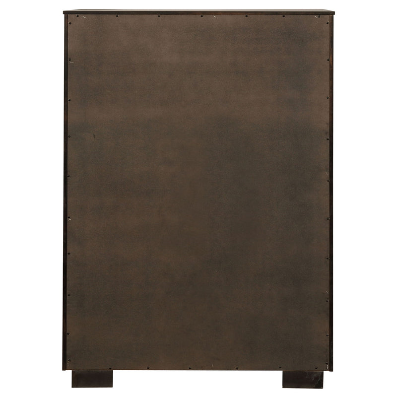 Prescott - 5 Drawer Chest - Brown