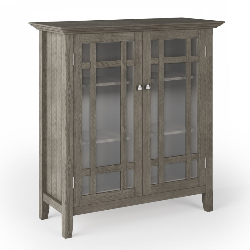 Bedford - Medium Storage Cabinet - Dark Brown
