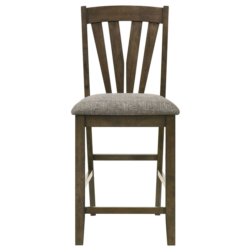 Maxine - 5 Piece Counter Height Dining Set - Brown