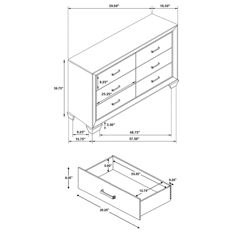 Oatfield - Storage Bedroom Set