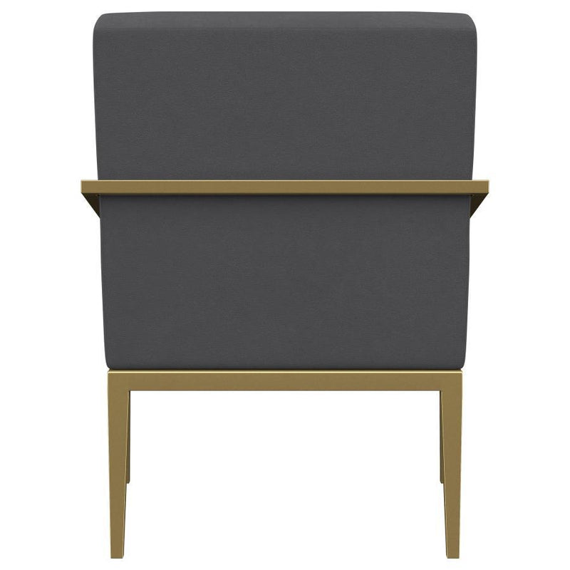 Kirra - Upholstered Metal Arm Accent Chair
