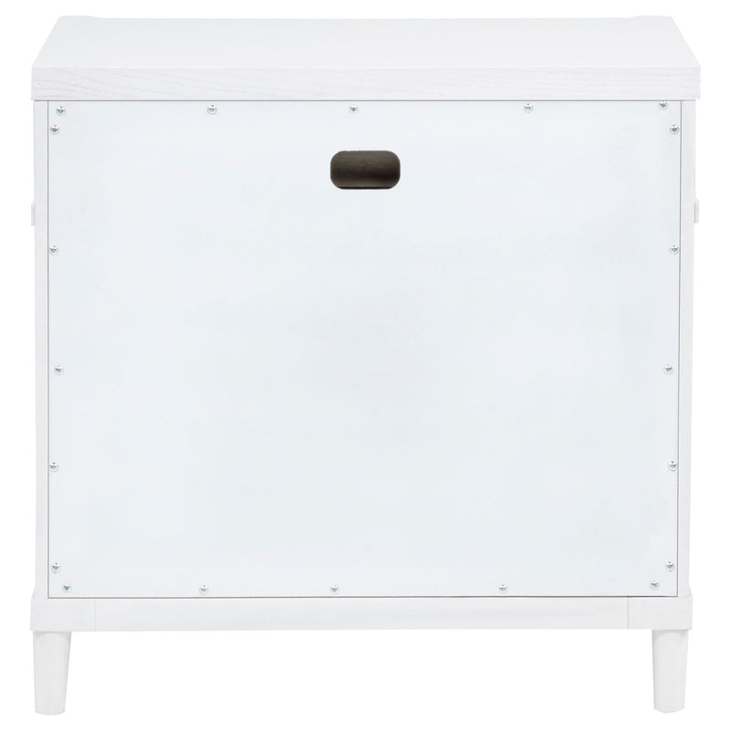 Robinson - 3 Drawer Nightstand - White