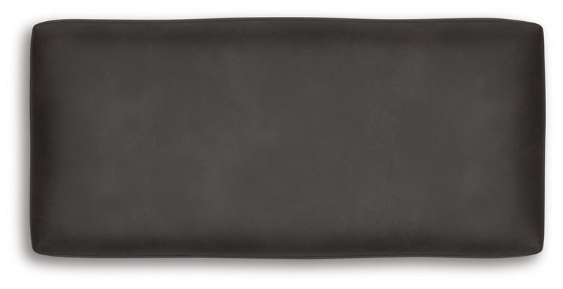 Lofton-Pike - Oversized Accent Ottoman - Shadow