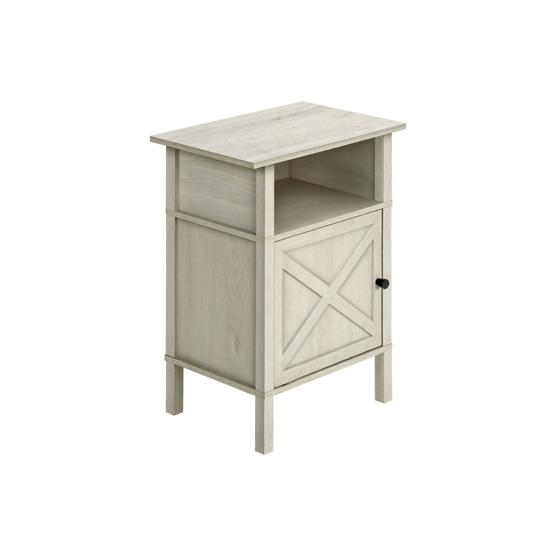 Transitional Accent Table With Storage