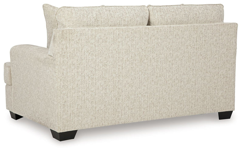 Heartcort - Loveseat - Quartz