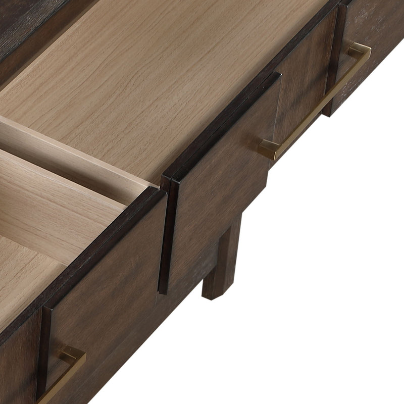 Kenzo - 6 Drawer Dresser - Walnut