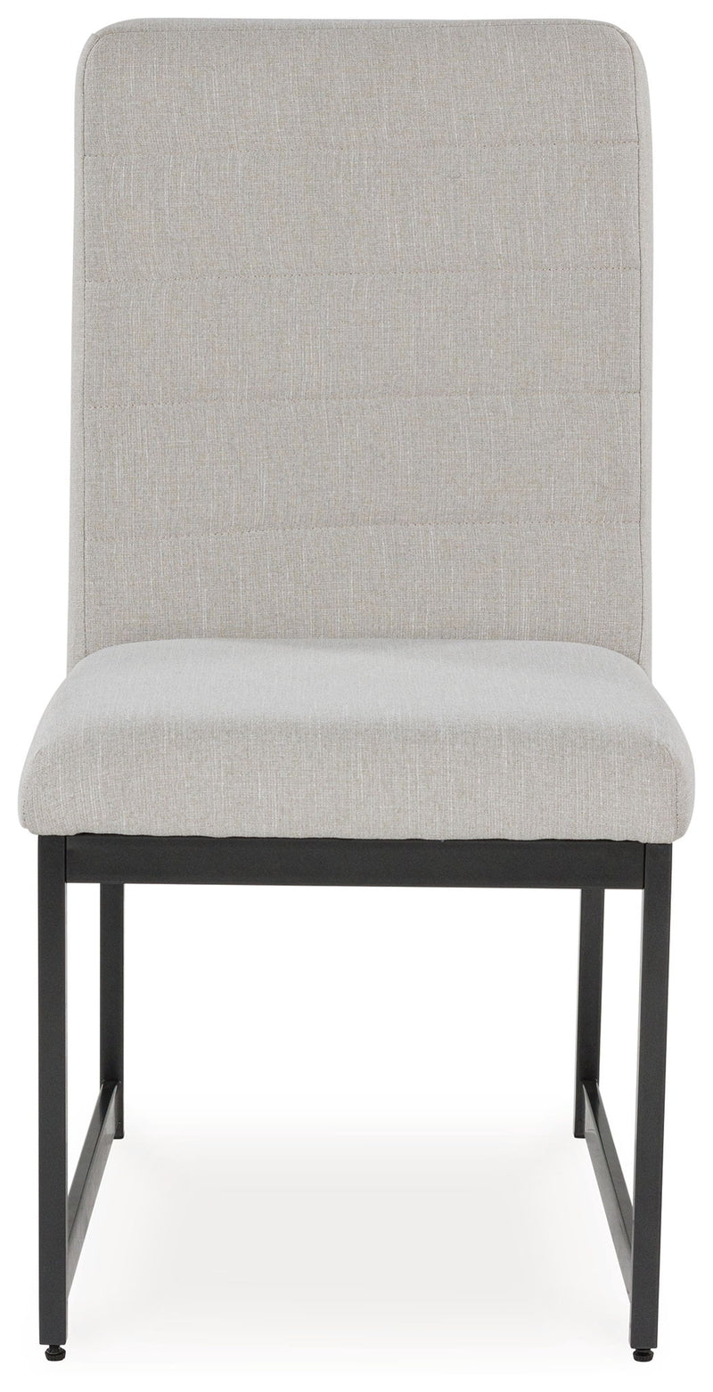 Tomtyn - Dining Upholstered Side Chair (Set of 2) - Light Brown