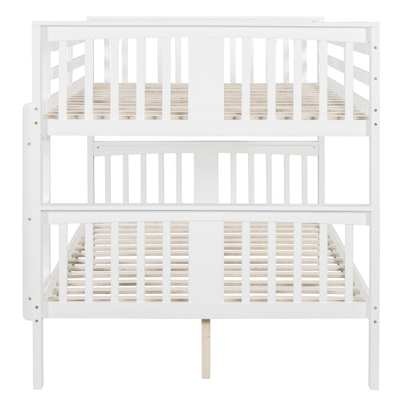 Bunk Bed With Ladder For Bedroom