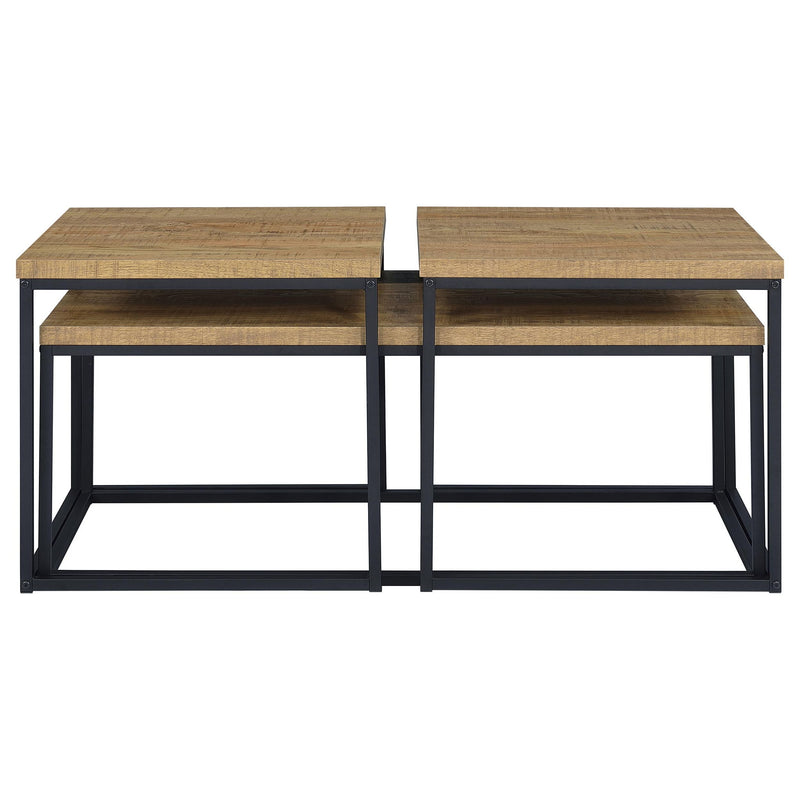 Rosey - 3 Piece Coffee Table Set - Mango Color