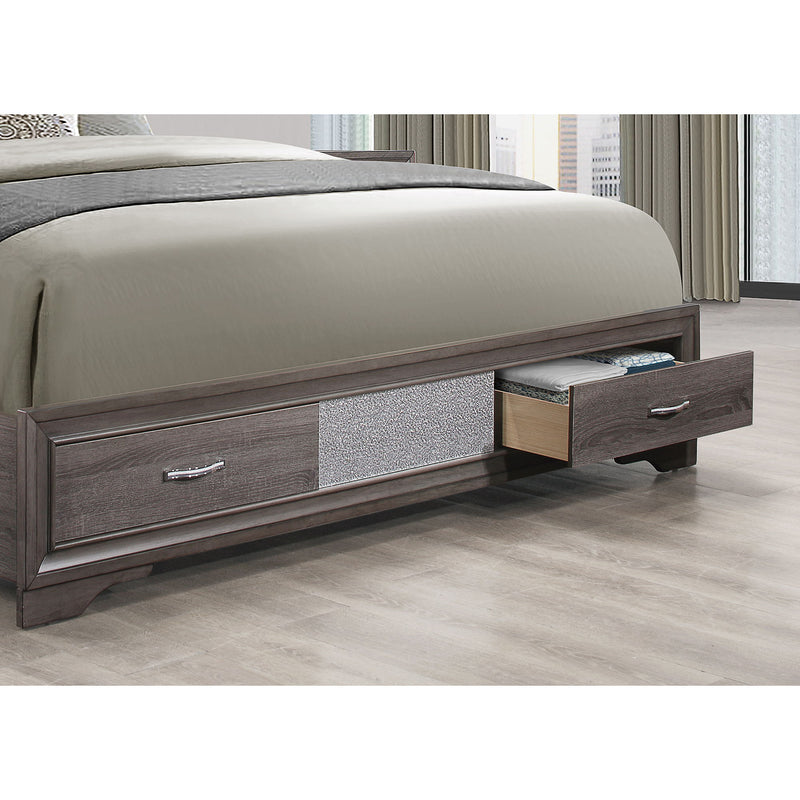 Ryder - 5 Piece Bedroom Set With Drawer Footboard