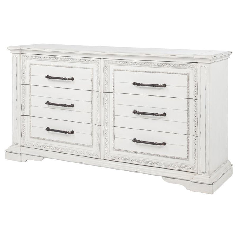 Mckinney - 6-Drawer Bedroom Dresser Cabinet