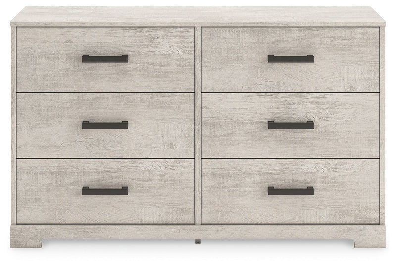Shawburn - Six Drawer Dresser - Gray