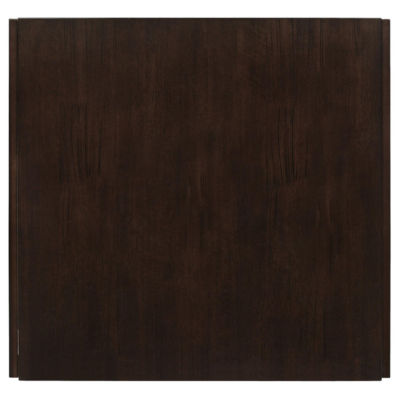 Kelso 3-piece Drop Leaf Dining Table Set Cappuccino and Tan