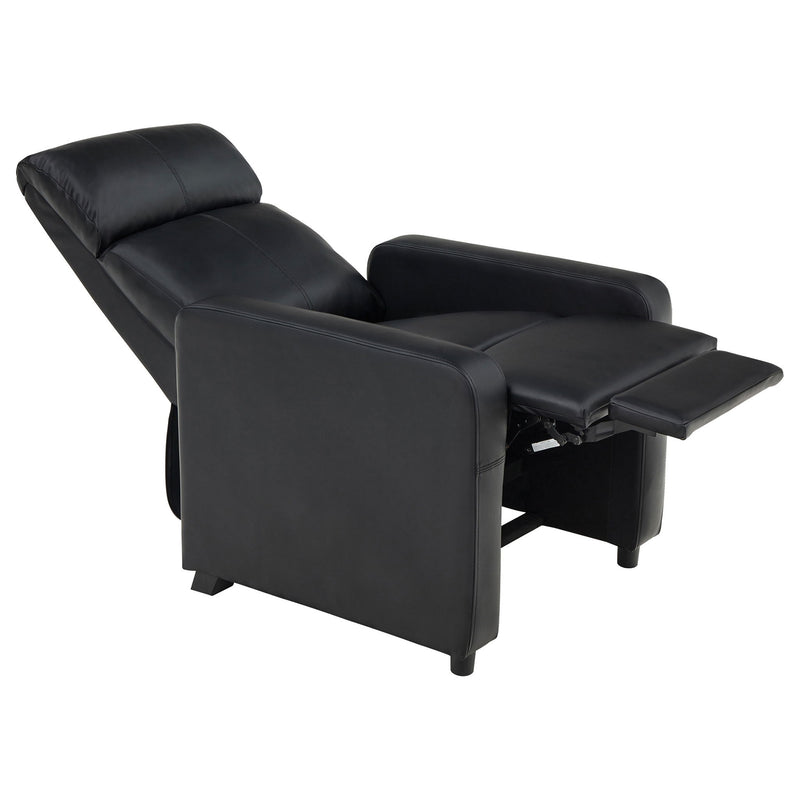 Warren - 3 Seater Reclining Home Theater - Black